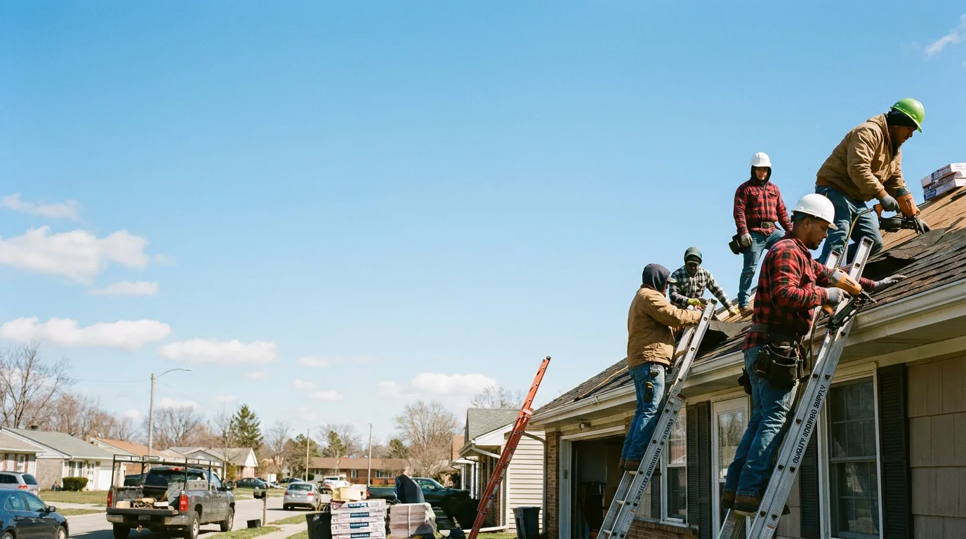 Roofing in Mendon, MI near me